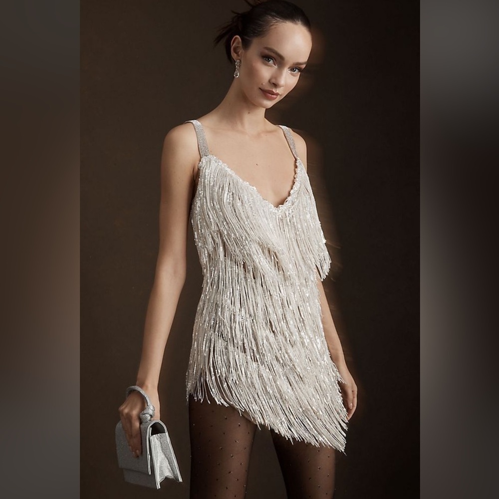 BRONX & BANCO BARBIE BLANC MINI DRESS